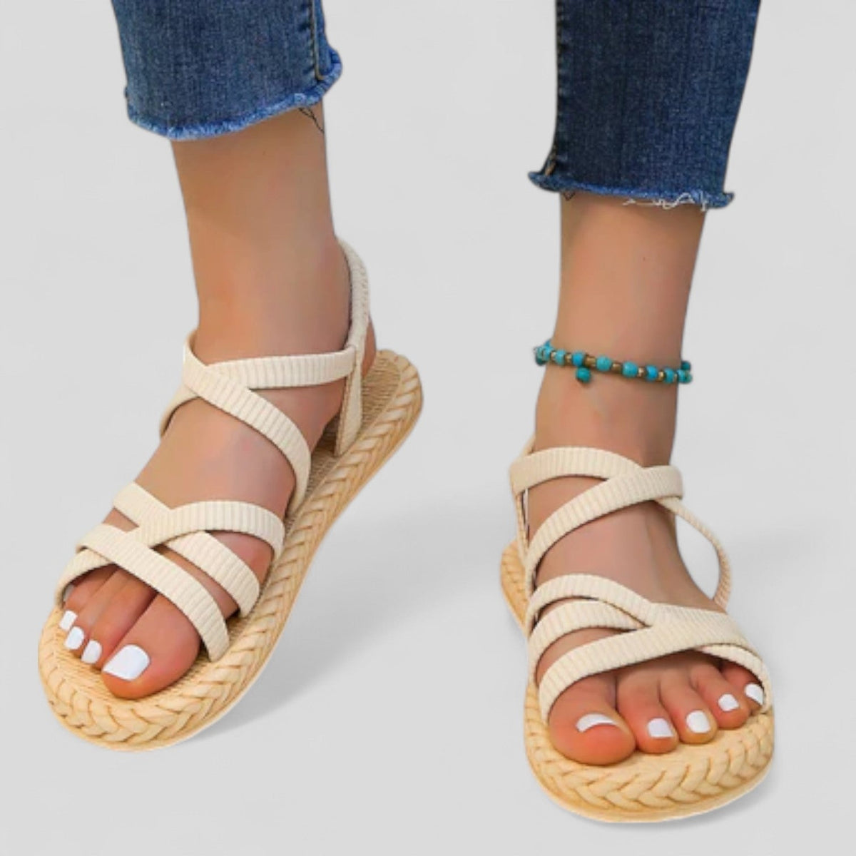 Lurdes | Sandalias cruzadas