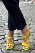 Begoña™ | Sandalias Planas con Detalle Circular