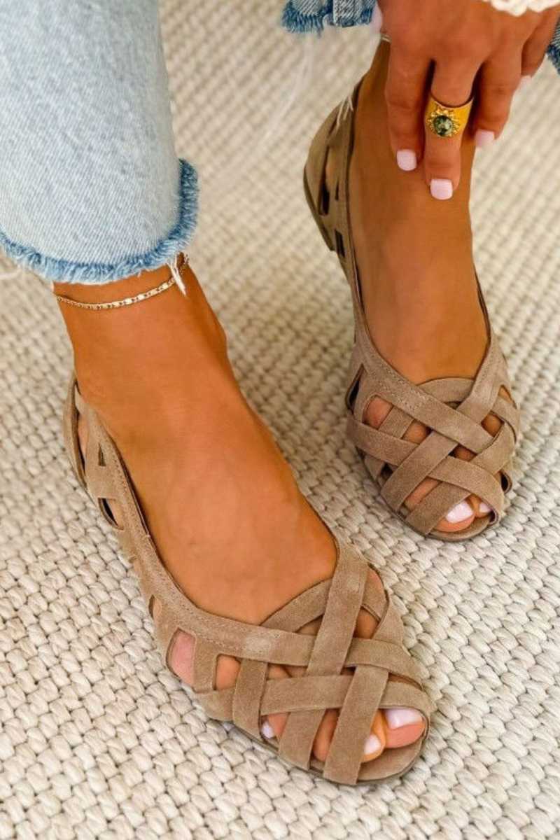 Manuela™ | Sandalias Planas Trenzadas