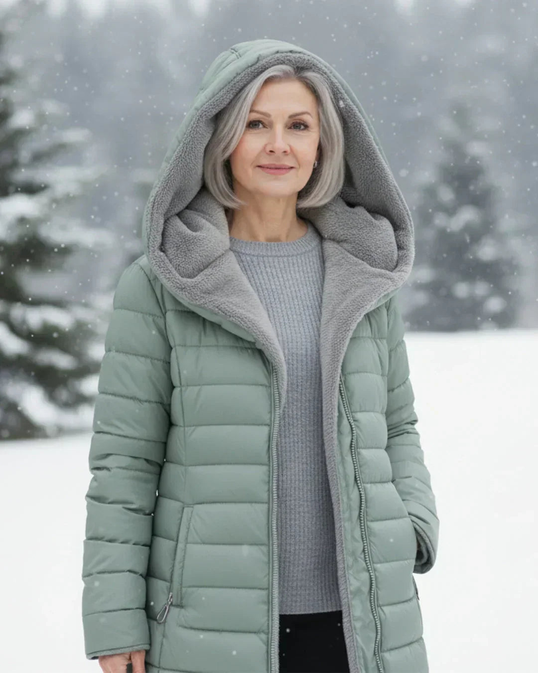Olivia™  | Chaqueta de invierno acolchada