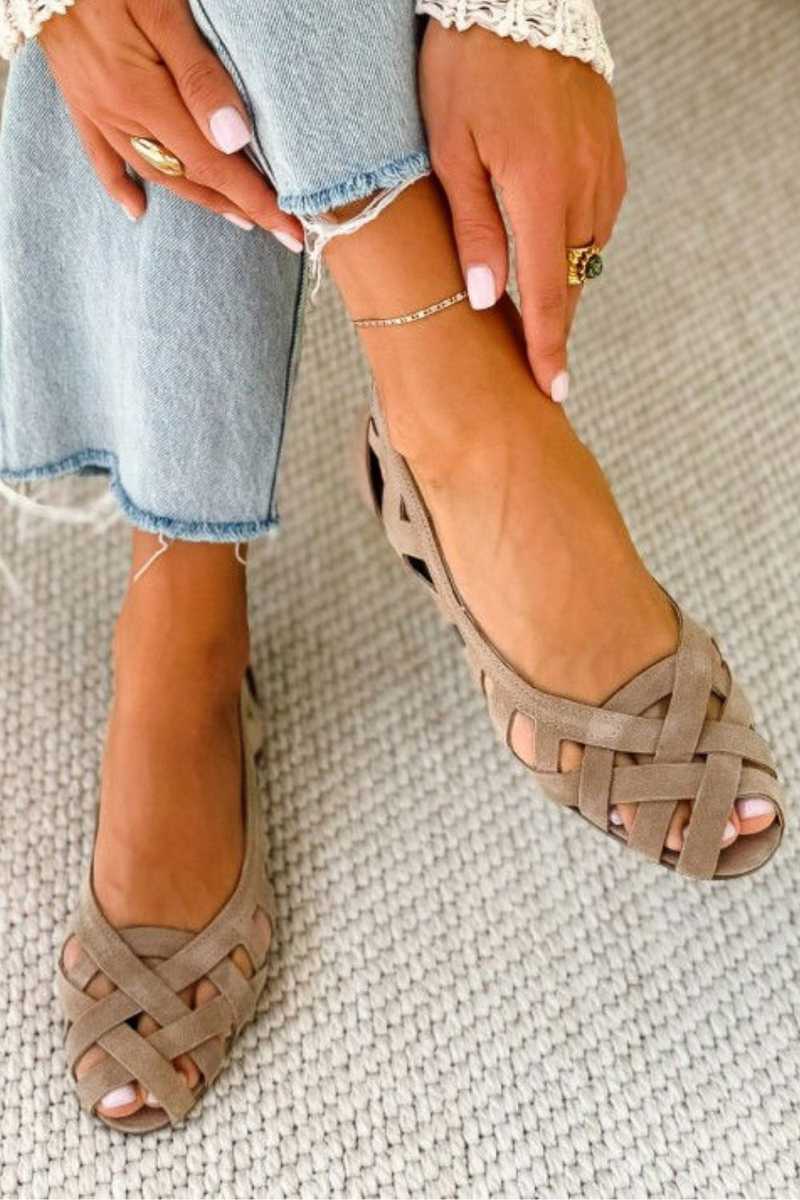 Manuela™ | Sandalias Planas Trenzadas