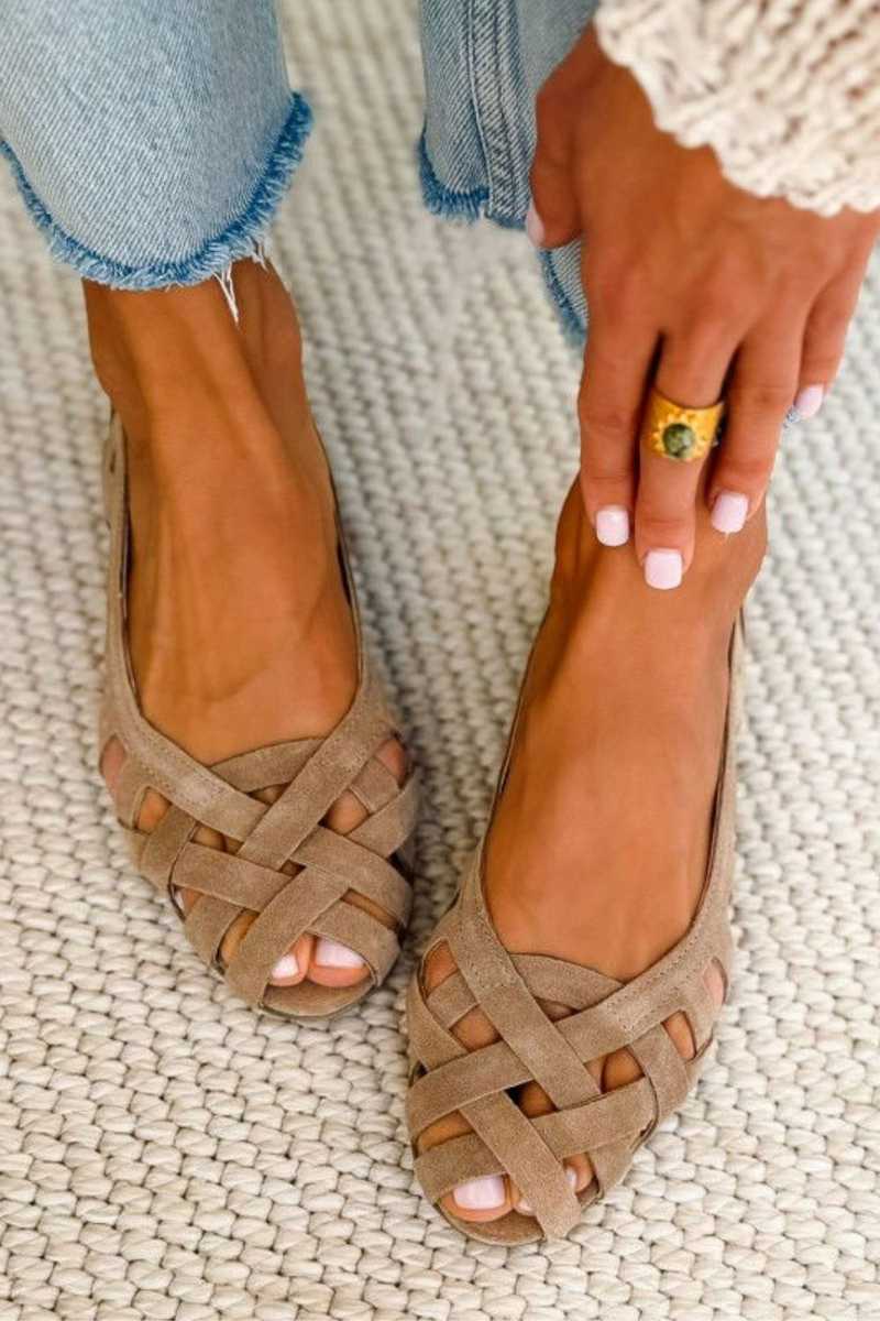 Manuela™ | Sandalias Planas Trenzadas