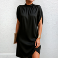 Camila™ | Vestido Negro Minimalista