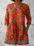 Mariana™ | Blusa Túnica con Escote en V