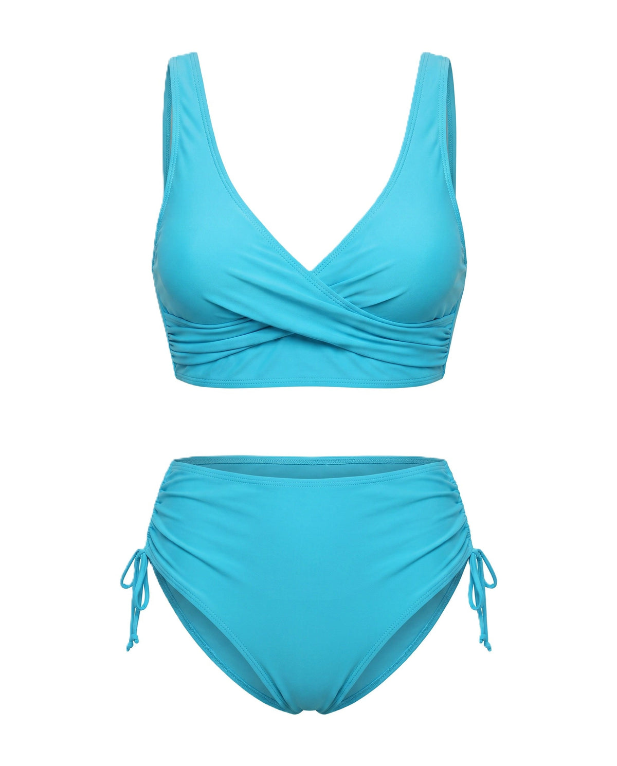 Balbina™ | Bikini con detalle twist frontal y copas extraíbles