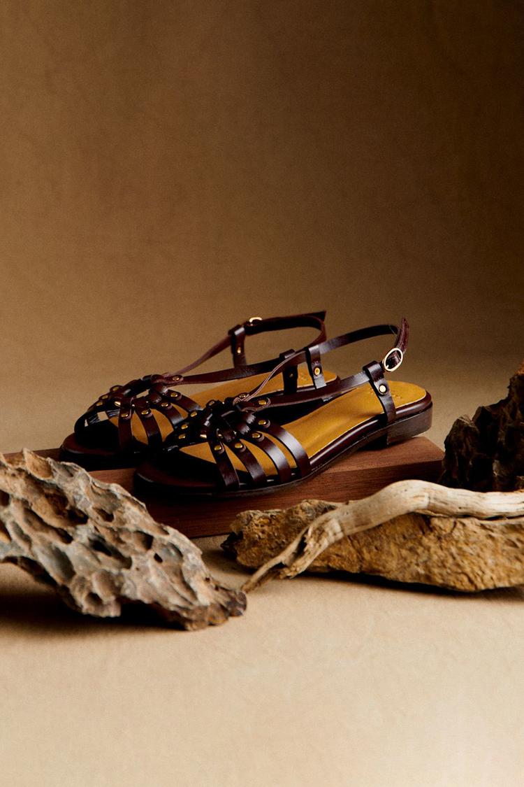 Rosalba™ | Sandalias Planas Artesanales