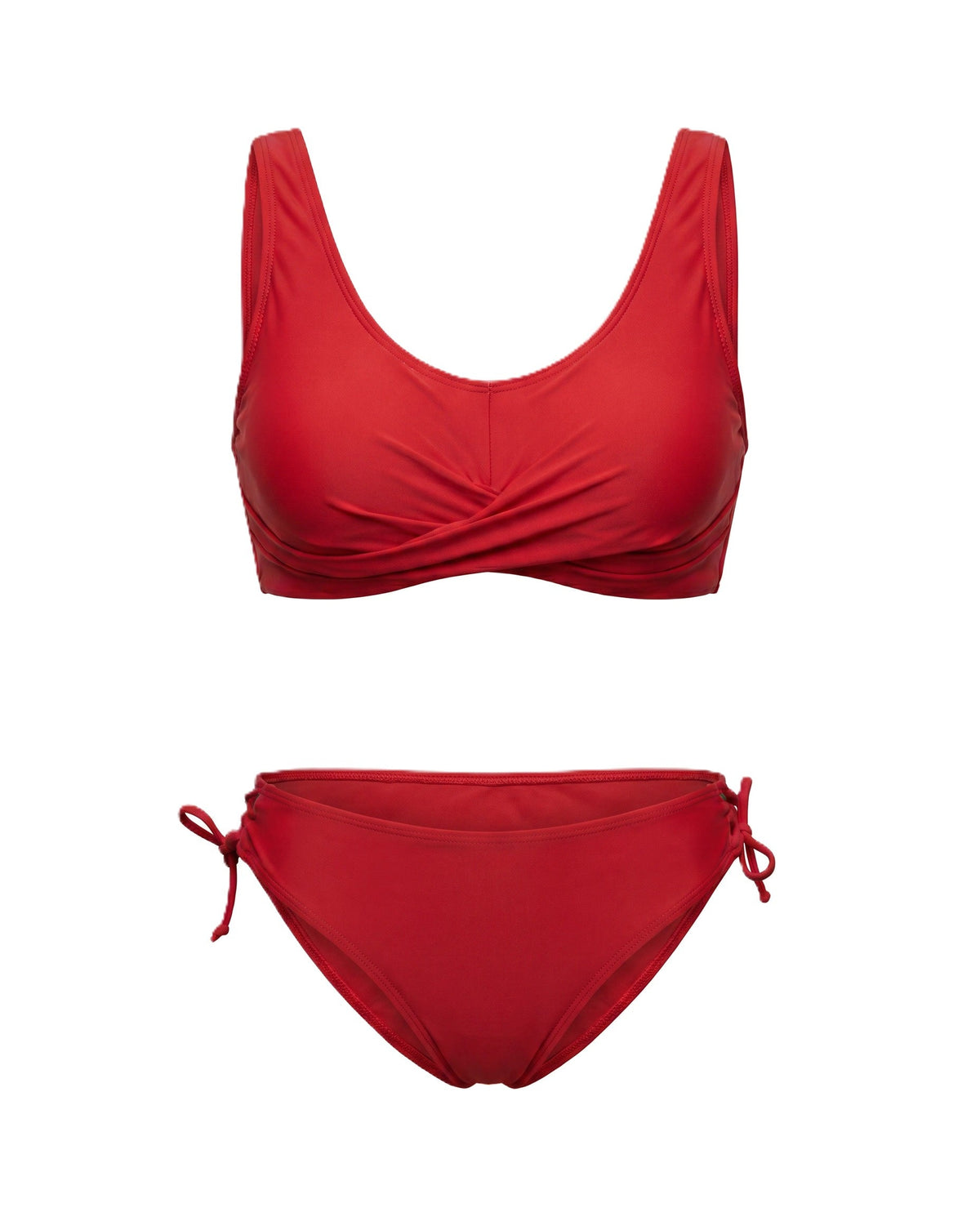 Balbina™ | Bikini con detalle twist frontal y copas extraíbles