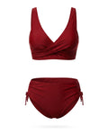 Balbina™ | Bikini con detalle twist frontal y copas extraíbles