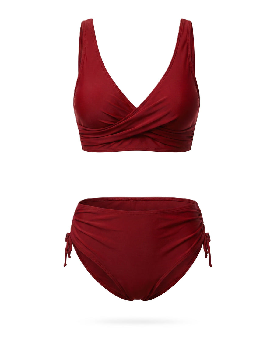 Balbina™ | Bikini con detalle twist frontal y copas extraíbles