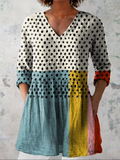 Valeria™ | Blusa Túnica con Escote en V