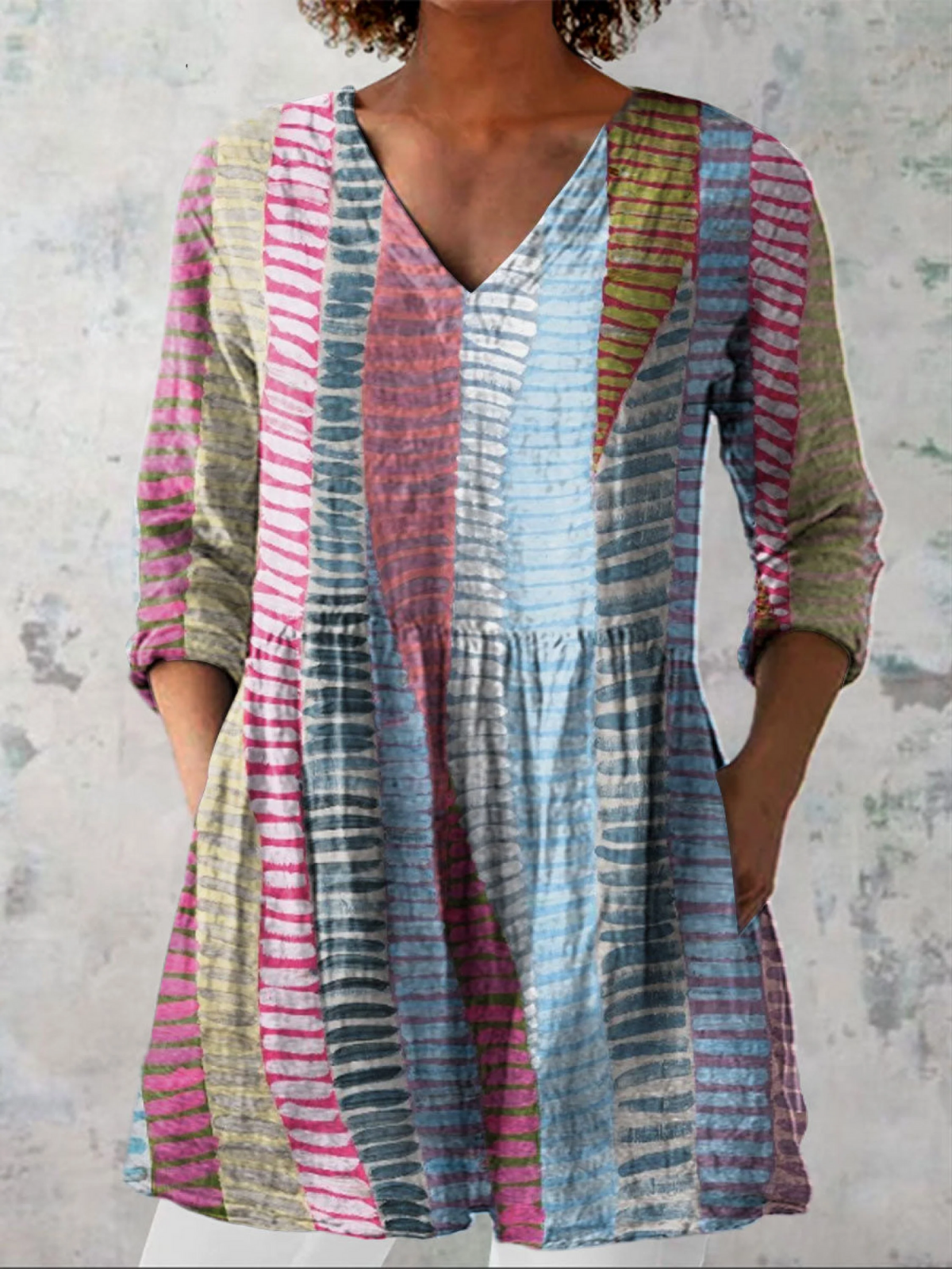 Anaís™ | Blusa Túnica con Escote en V