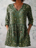 Julia™ | Blusa Túnica con Escote en V