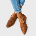 Balbina™ | Mocasín Ortopédico de Ante Suave