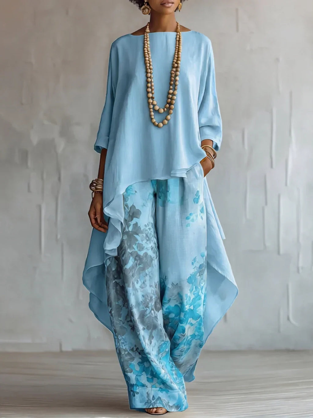 Ludovina™ | Conjunto Asimétrico Floral