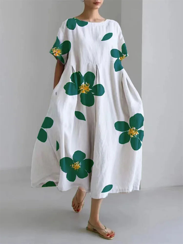 Nieves™ | Vestido Amplio Floral