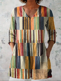Claudia™ | Blusa Túnica con Escote en V