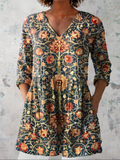 Celia™ | Blusa Túnica con Escote en V