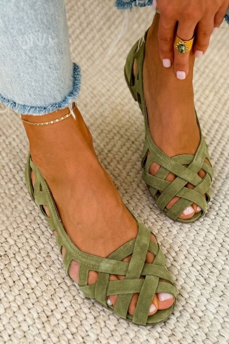 Manuela™ | Sandalias Planas Trenzadas