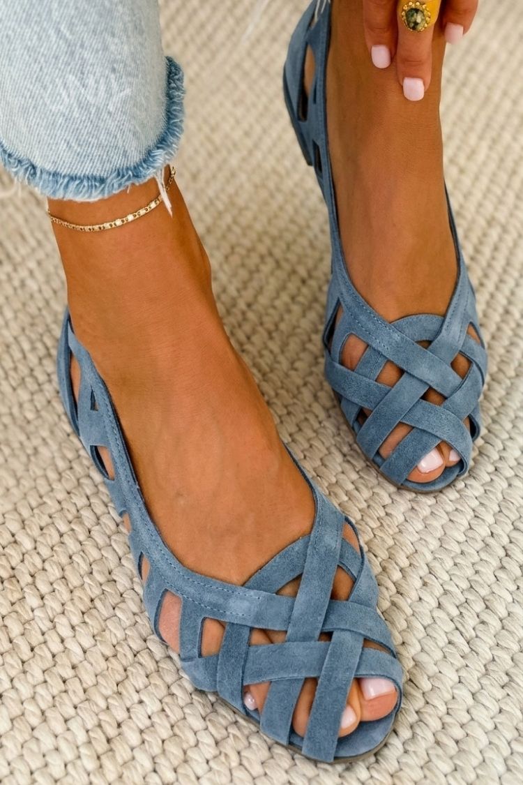 Manuela™ | Sandalias Planas Trenzadas