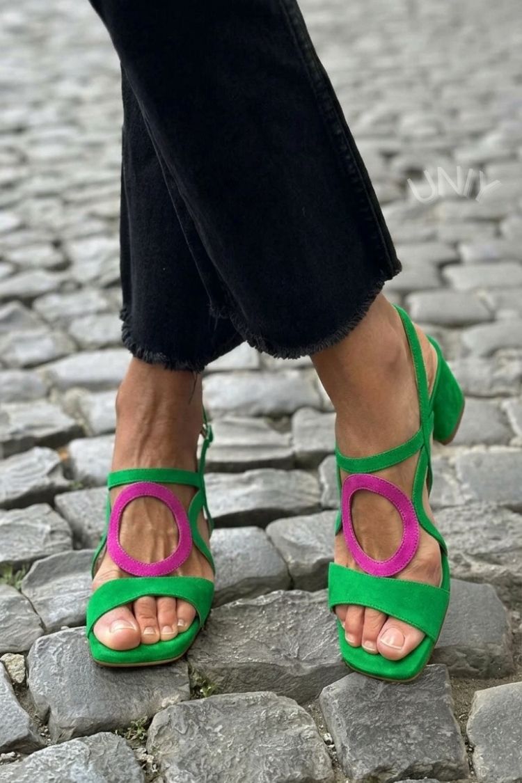 Begoña™ | Sandalias Planas con Detalle Circular