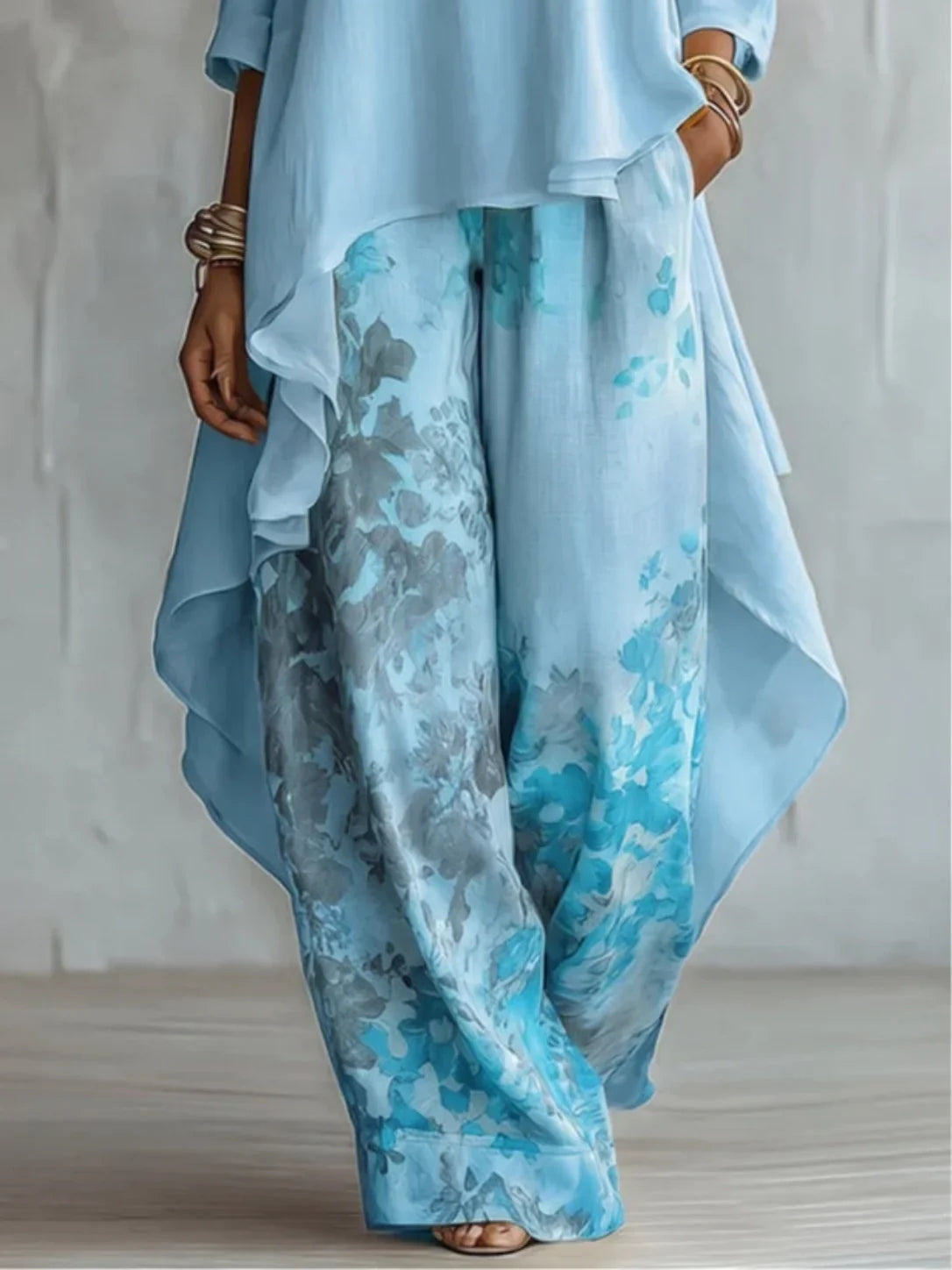 Ludovina™ | Conjunto Asimétrico Floral