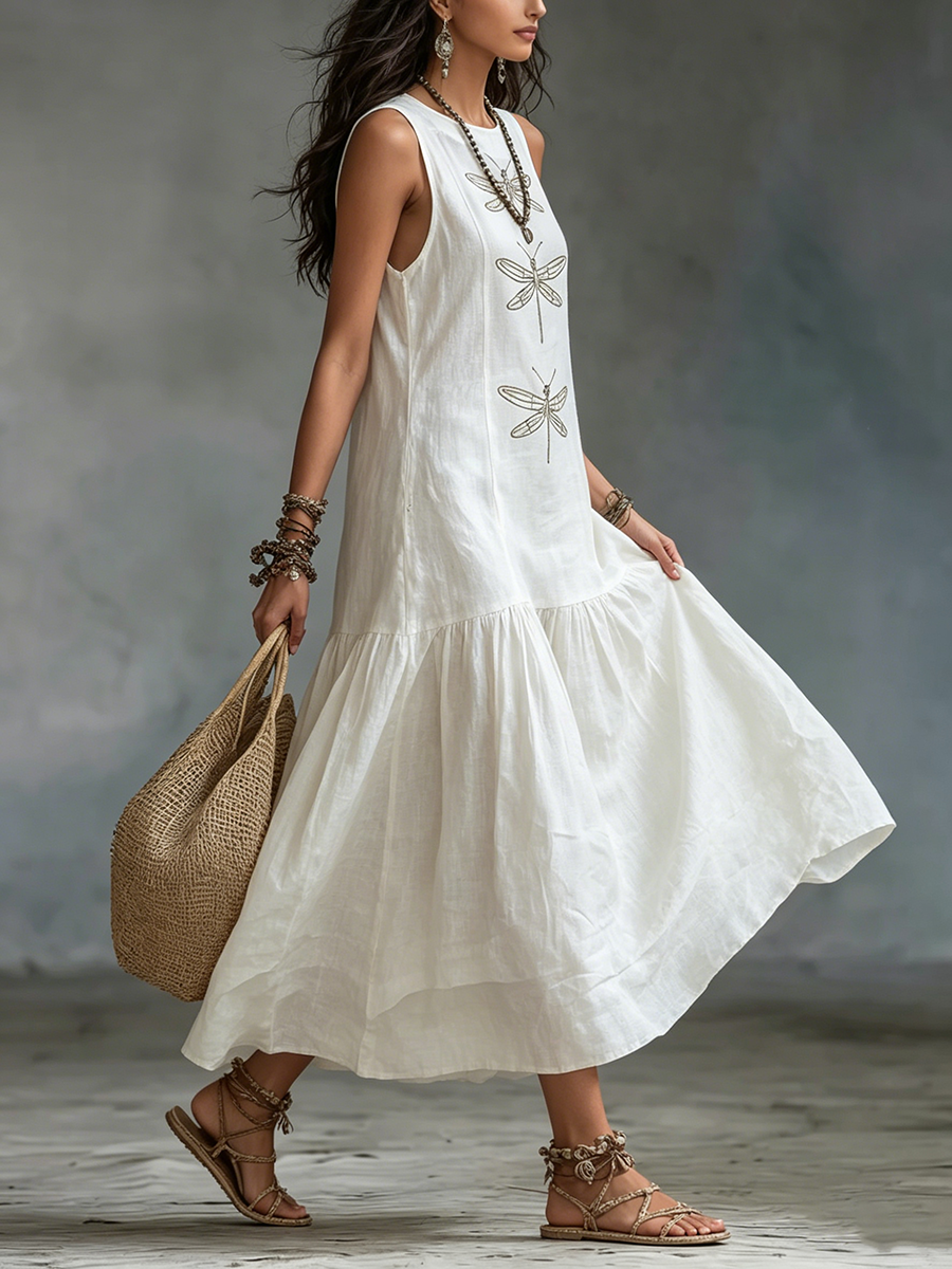 Ginebra™ | Vestido Largo sin Mangas