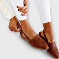 Rufina™ | Mocasín de Tejido Trenzado