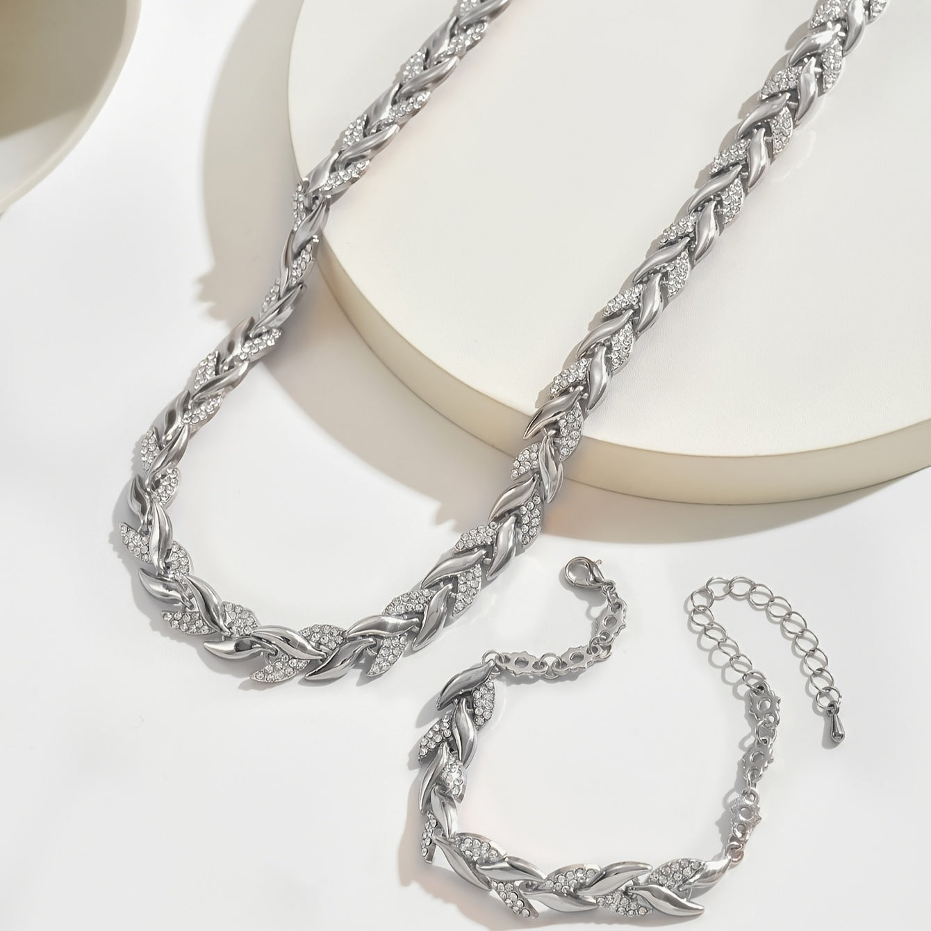 Claudine™ | Collar y Pulsera de cola de pez hecho a mano