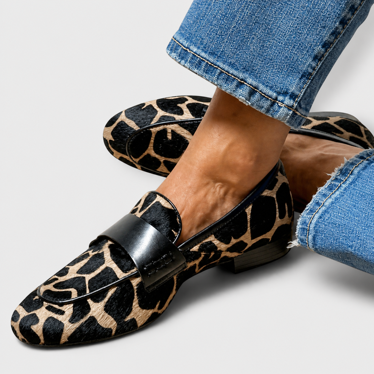 Paulina™ | Mocasín Animal Print Leopardo
