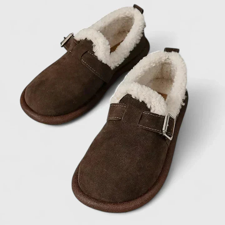 Valentynah™ | Zapatillas de Invierno con Forro de Peluche y Hebilla