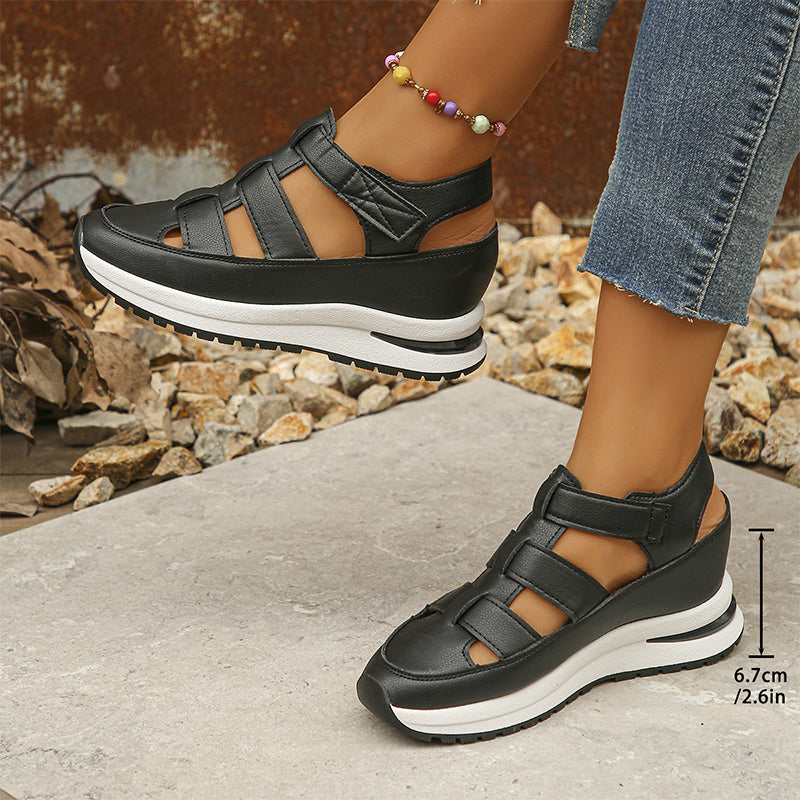 Lucía | Sandalias ortopédicas de mujer con cierre de velcro
