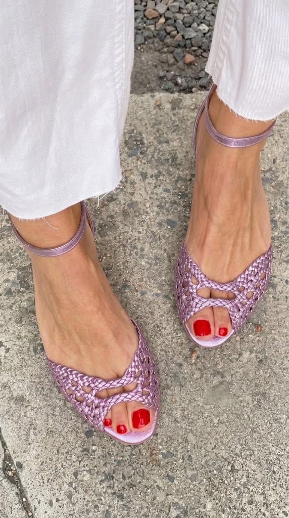 Soledad™ | Sandalias Doradas Trenzadas
