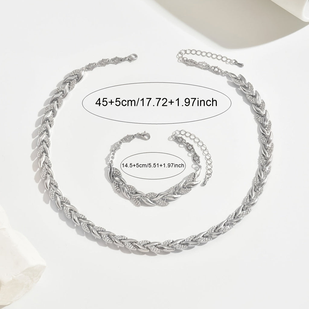 Claudine™ | Collar y Pulsera de cola de pez hecho a mano