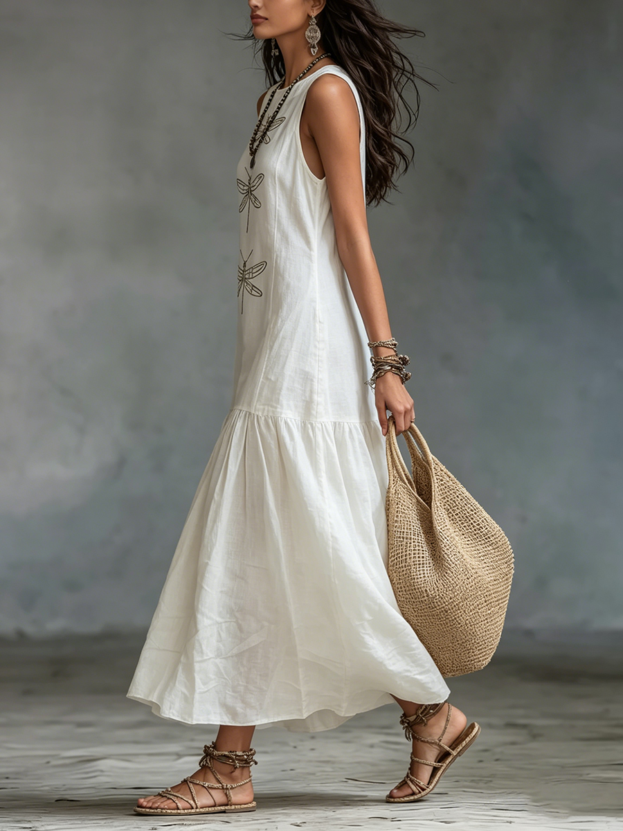 Ginebra™ | Vestido Largo sin Mangas