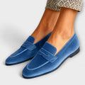 Louise Zapatillas de Terciopelo con Estilo Atemporal