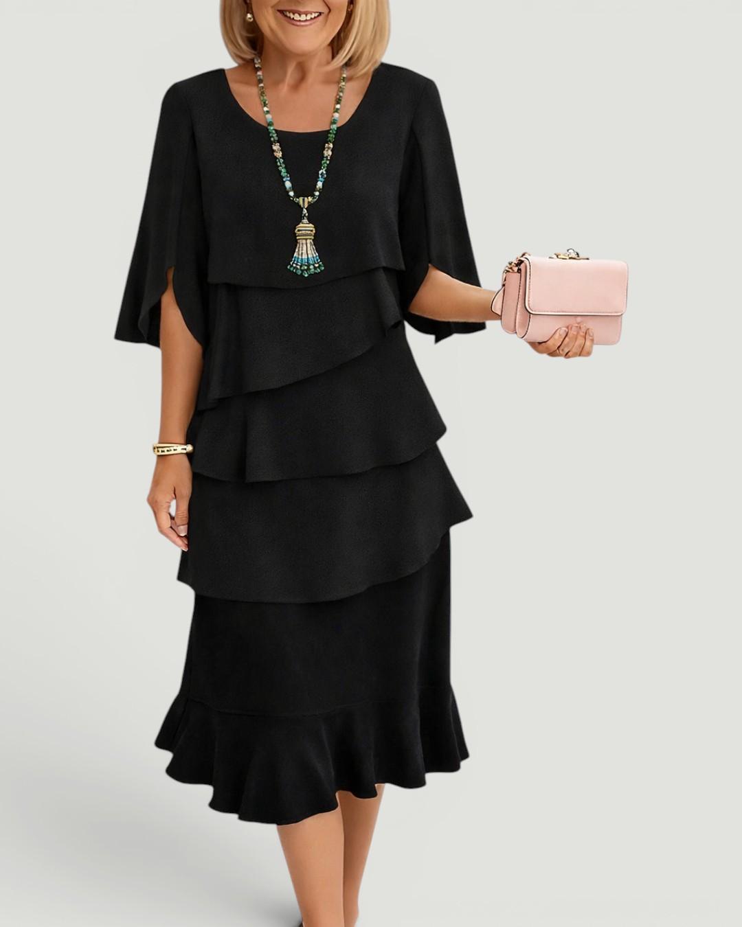 Elizabeth™ Ruffle Midi Dress