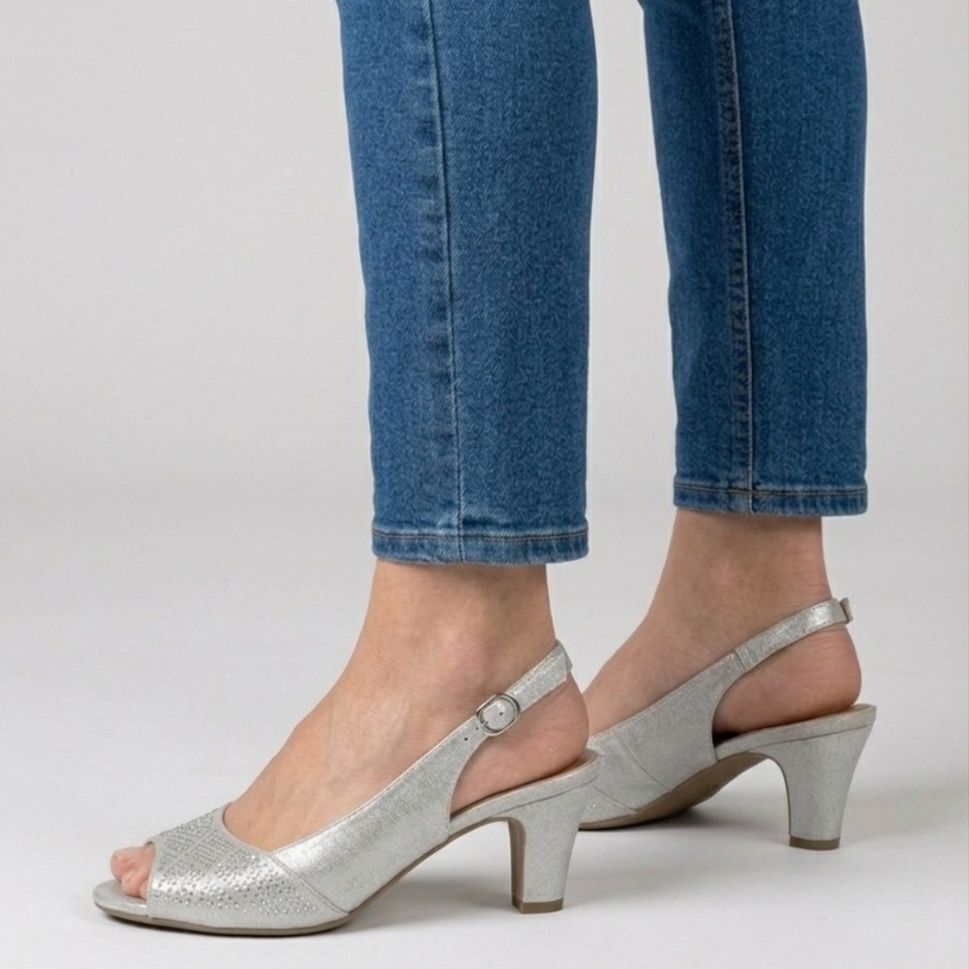 Paloma™ | Sandalia de Tacón Cómoda