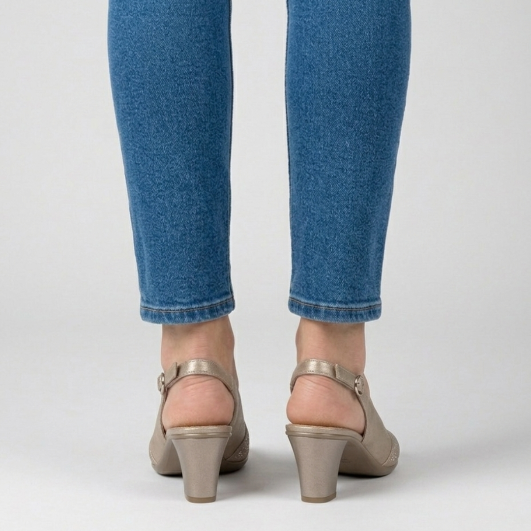 Paloma™ | Sandalia de Tacón Cómoda