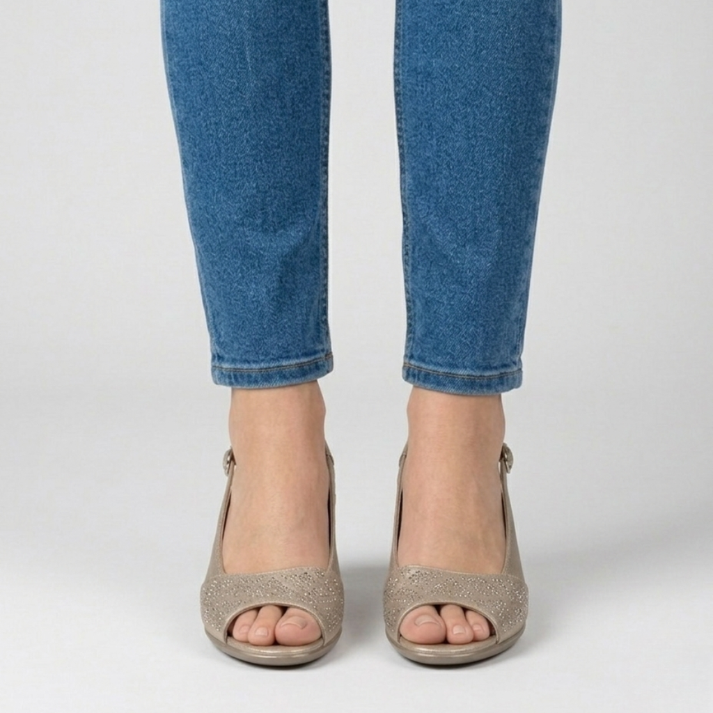 Paloma™ | Sandalia de Tacón Cómoda