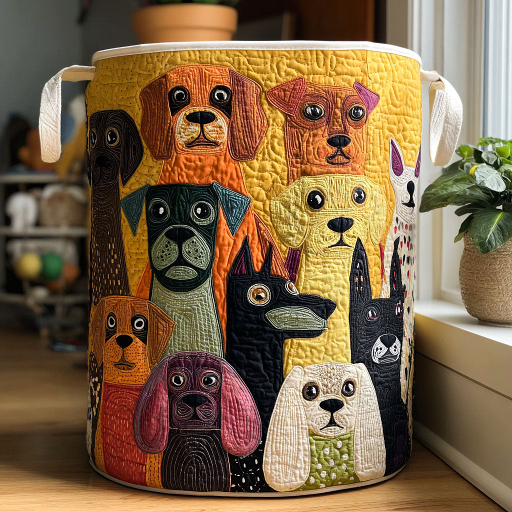 Milagros™ | Cesta Acolchada Perritos