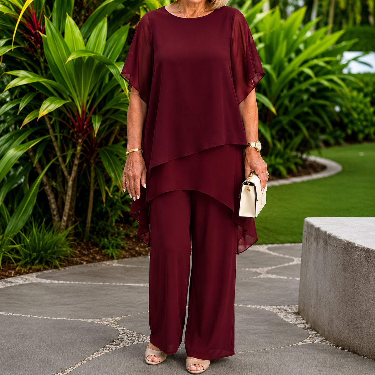 Carmen | Elegante conjunto de gasa