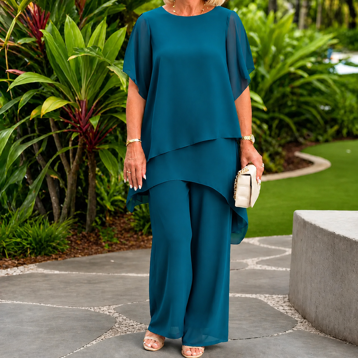 Carmen | Elegante conjunto de gasa