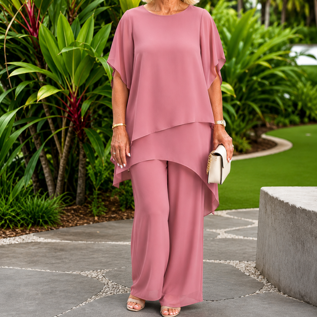 Carmen | Elegante conjunto de gasa