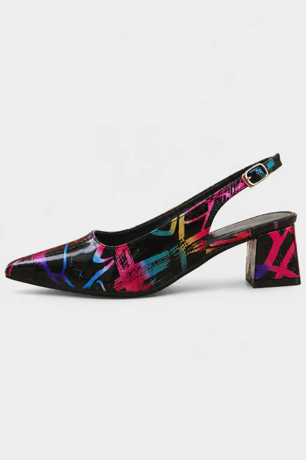 Karthleen Tacones Gruesos con Estampado Geométrico