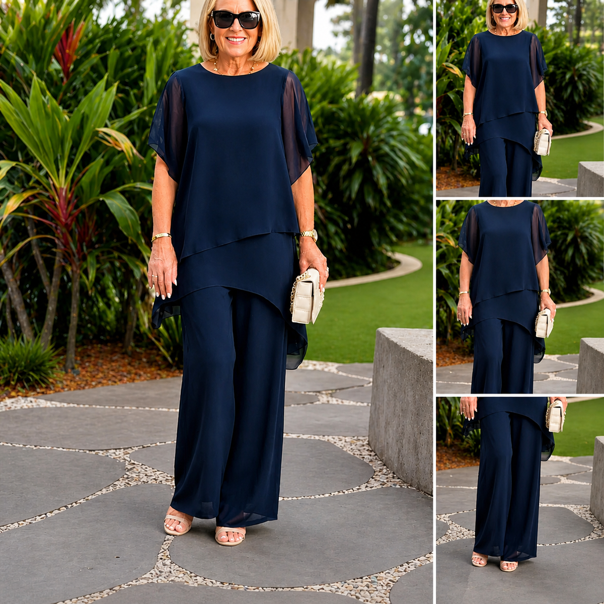 Carmen | Elegante conjunto de gasa