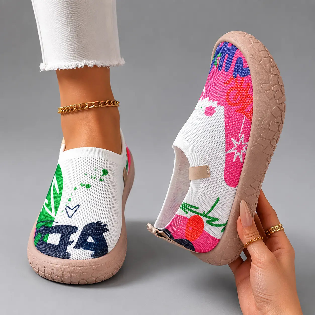 Severina™ | Zapatilla de Caminar Ligera Multicolor