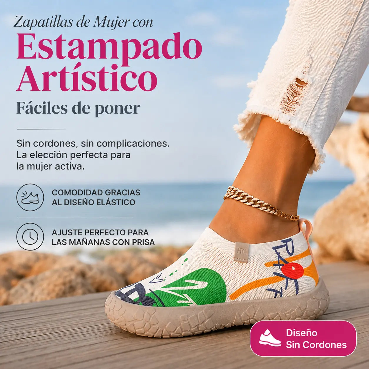 Severina™ | Zapatilla de Caminar Ligera Multicolor