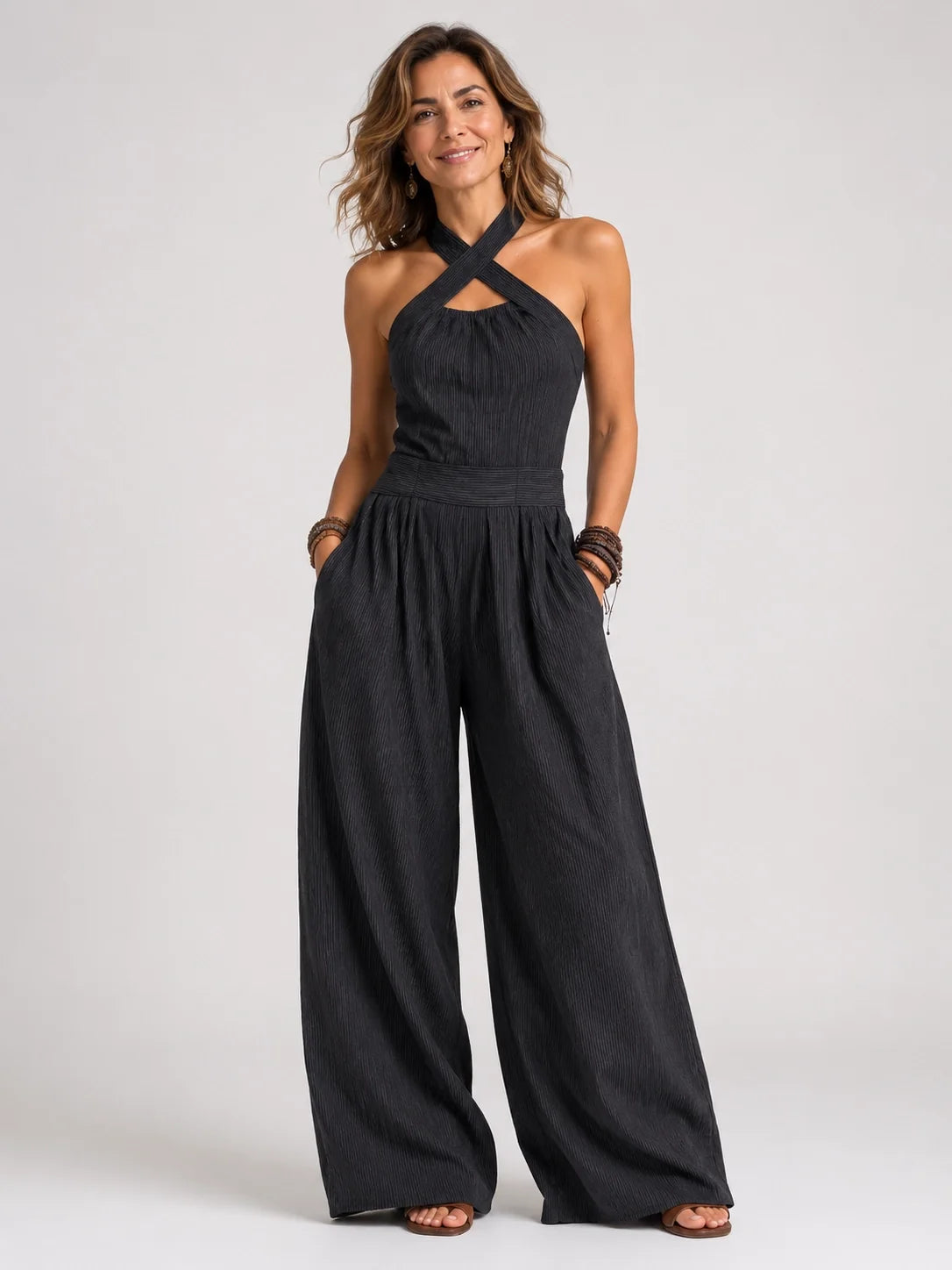 Maravillas™ | Mono Largo con Cuello Halter