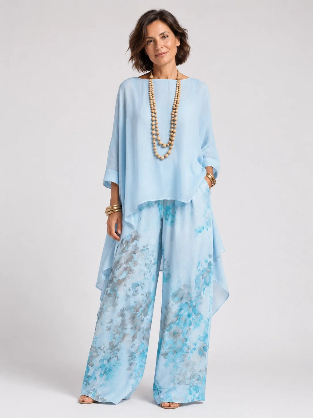 Ludovina™ | Conjunto Asimétrico Floral