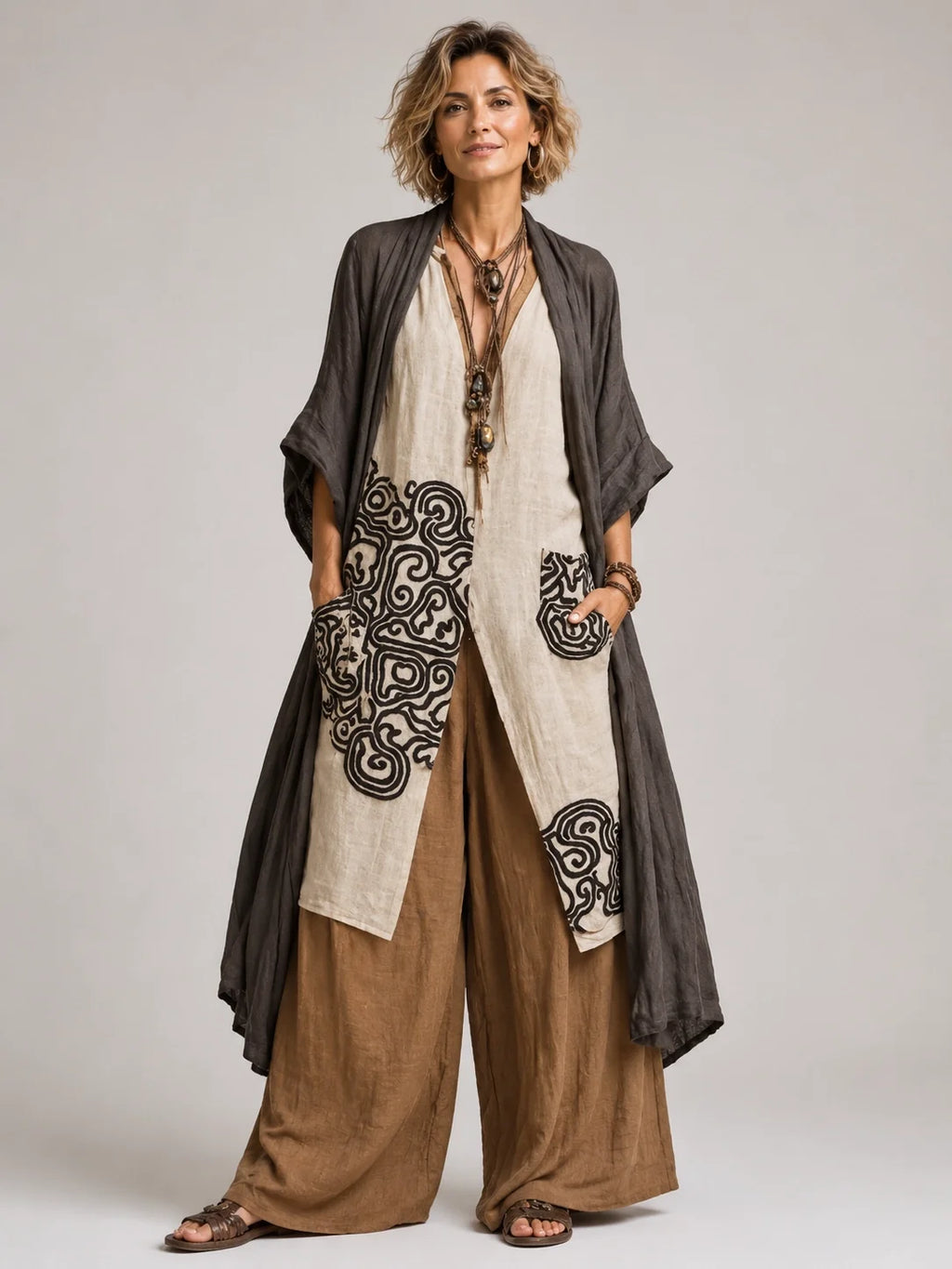 Nicolasa™ | Conjunto Boho con Bordado